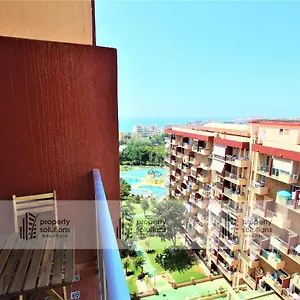  Apartamento 801 Estudio En Minerva Apartamentos. Vista Al Mar Y Montaña. Piscina Y Playa. Excelente Wifi.